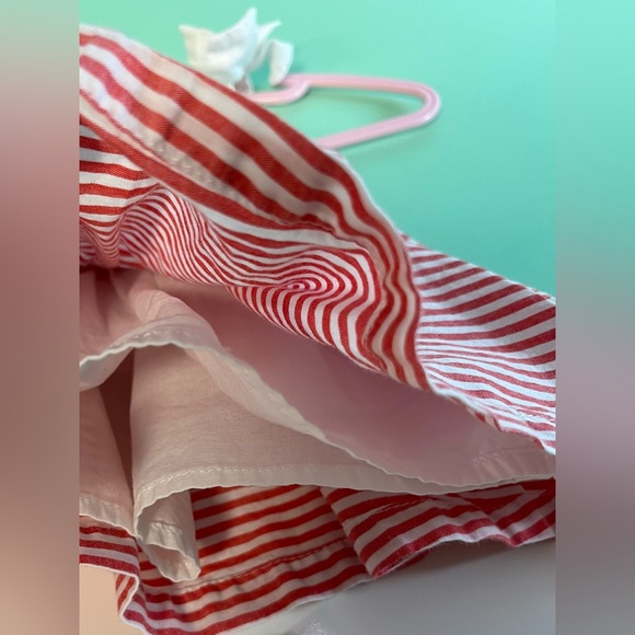 Gymboree summer stripe dress with bow on top of straps baby girl size 3-6 months - Picture 4 of 7